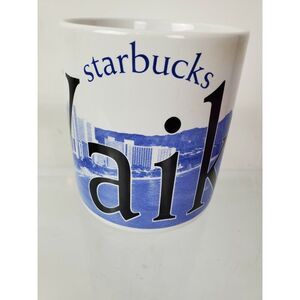 Starbucks Waikiki Hawaii 2002 City Mug Collection Diamond‎ Head